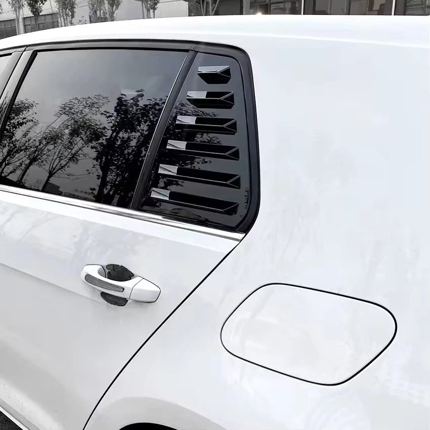 Rear Window Louver Cover Trim for VW Golf 7 GTI R Sporty 2013–2019