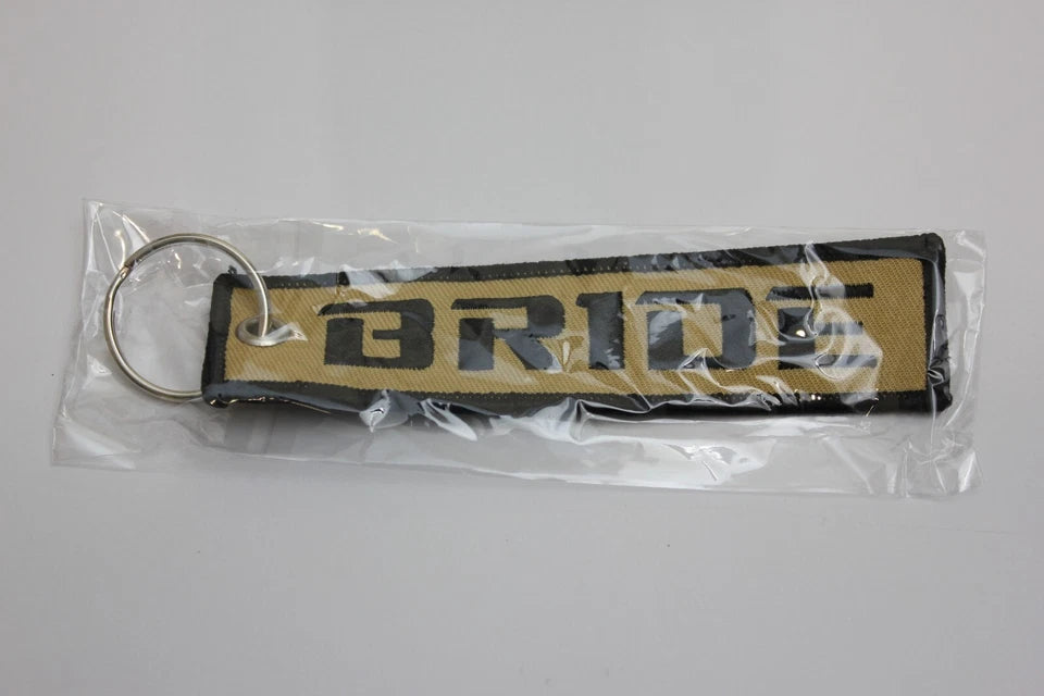 Bride Nylon Embroidery Keyring Key Holder JDM Accessory for Toyota Nissan Subaru