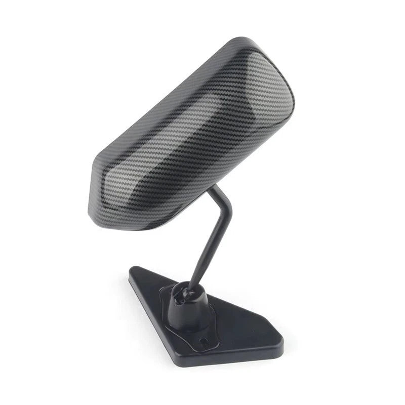 Universal F1 Style Car Rearview Mirror Carbon Fiber Side Mirror Pair Set NEW