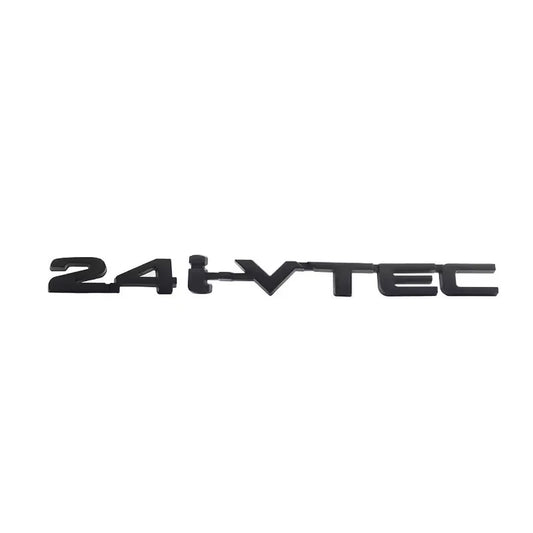 2.4 iVtec Black Silver Boot Badge Emblem for Accord CRV Odyssey NEW