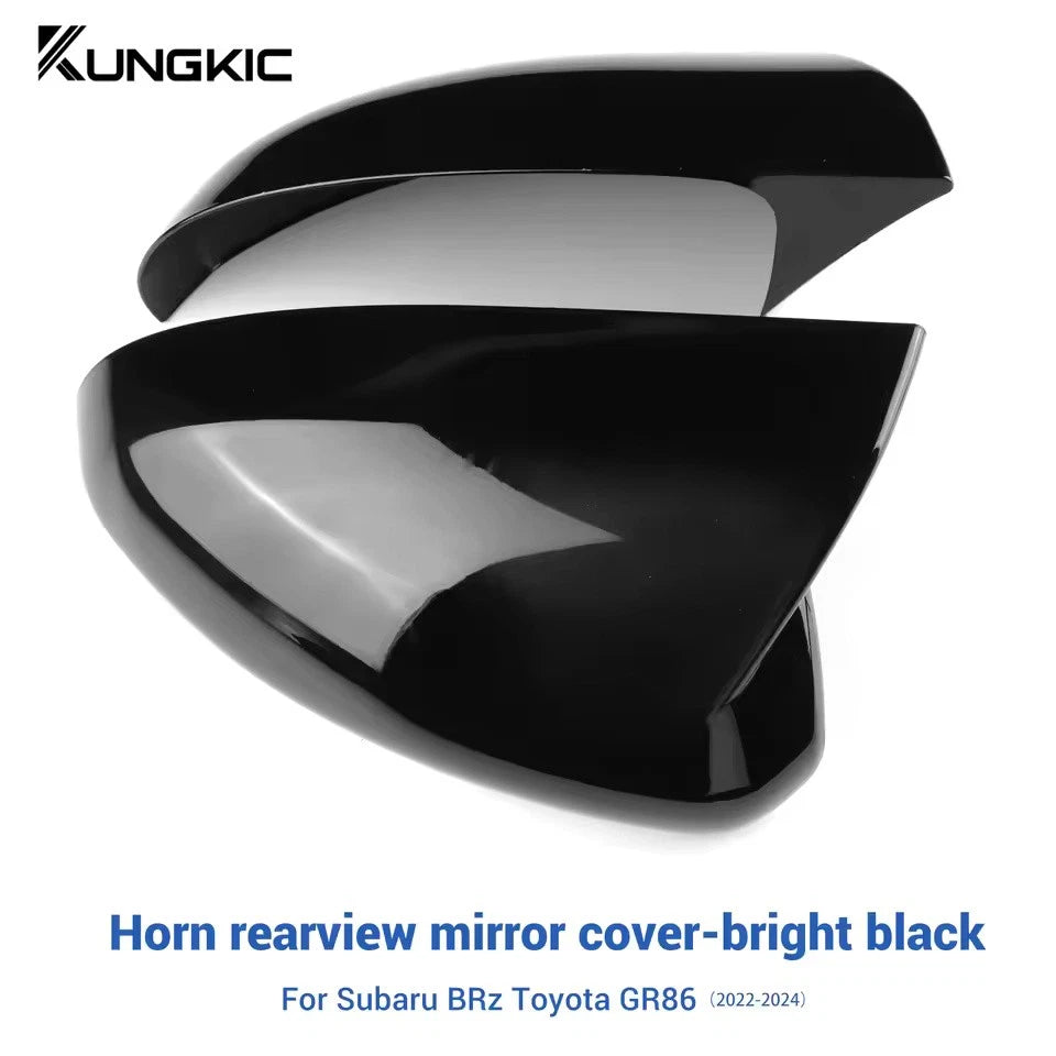 Rearview Mirror Cover Black Carbon for Toyota GR86 Subaru BRZ 2021 - 2025
