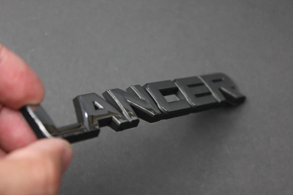 Lancer Boot Badge Emblem for Mitsubishi Evo 1 2 3 4 5 6 7 8 9 MR GSR VR VRX ES S