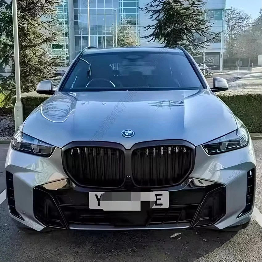 Front Grille with Camera Hole Single Slat Racing Grill for BMW X5 G05 2023–2025