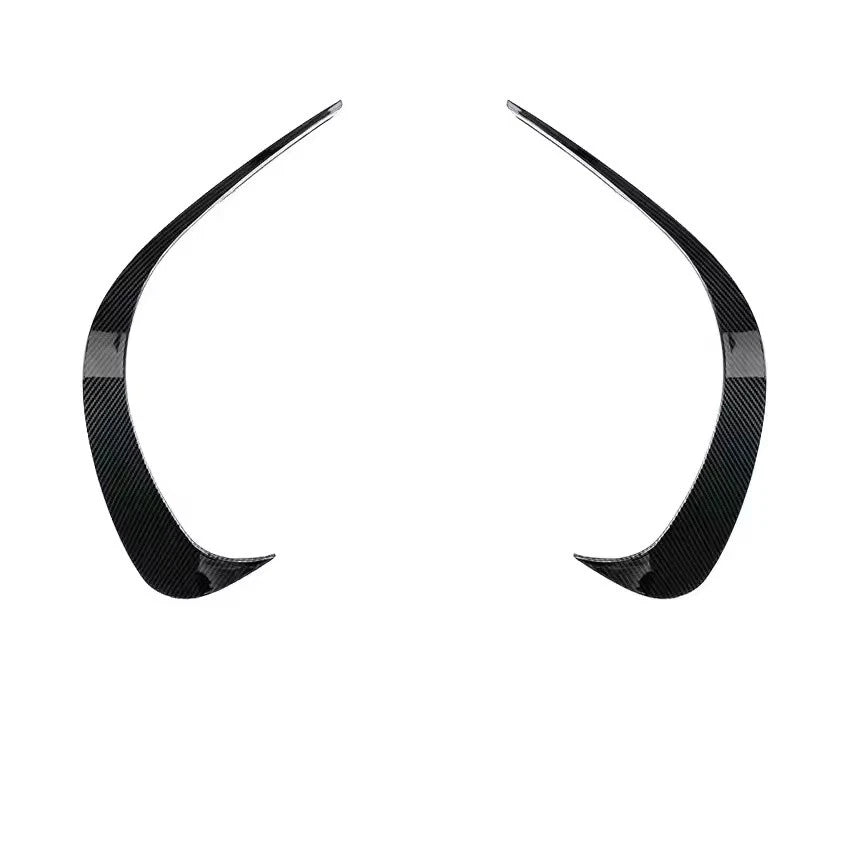 Front Bumper Lip Spoiler Splitter Vent Trim for Mercedes-Benz C-Class W206 AMG