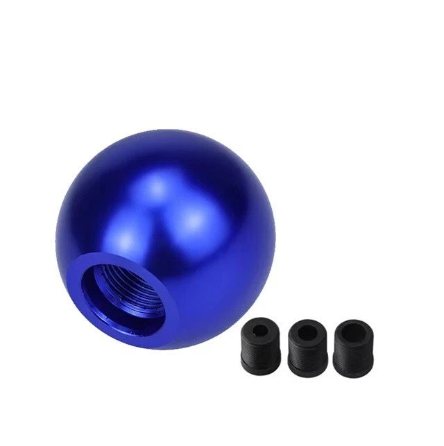 Clean Simple Aluminium Ball Gear Shift Knob M12 M10 M8 Universal Fitment