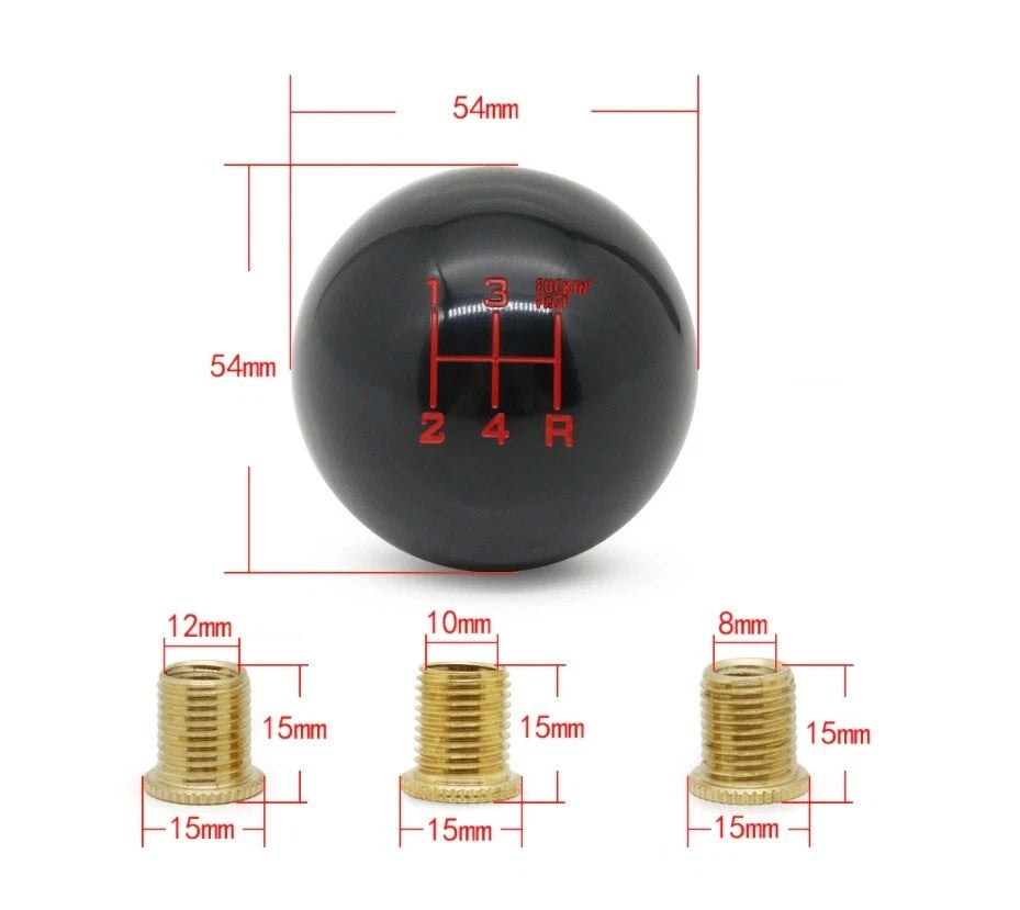 Sickspeed Fuckin' Fast Gear Shift Knob for Toyota 86 Yaris Corolla Subaru BRZ