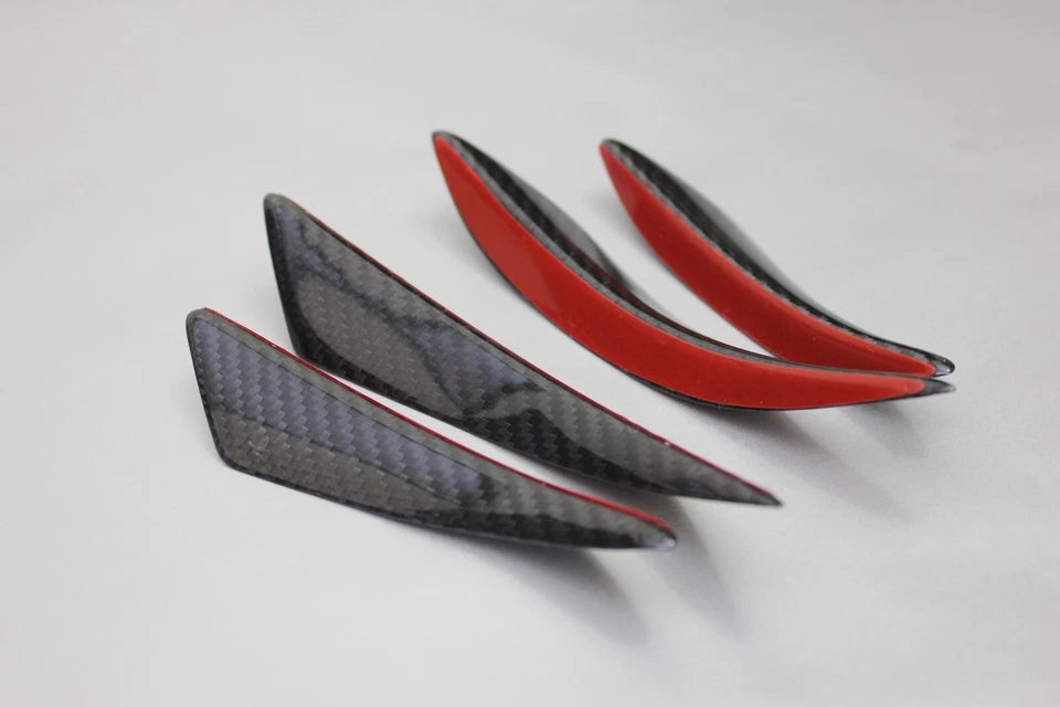 Front Bumper Canards Genuine Carbon Fibre fits Toyota GR86 & Subaru BRZ 22 23