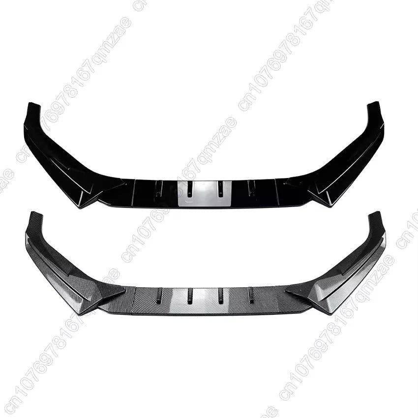 3Pcs Front Bumper Lip Splitter Diffuser for Volkswagen Scirocco MK3 R 2014–2017