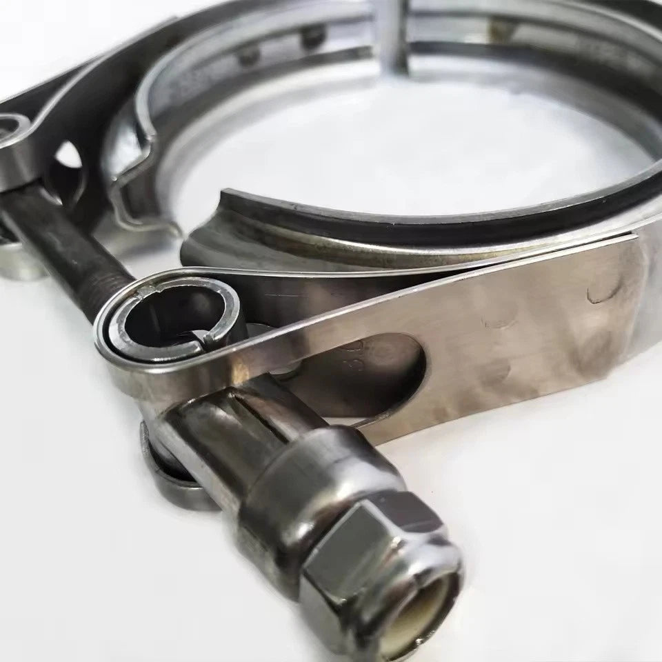 4" SS304 V Band Clamp High-Temperature Exhaust Clamp for Turbo and Performance