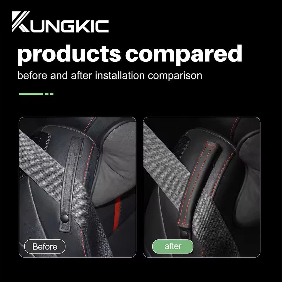 2 Pcs Seat Belt Protection Cover for Toyota GR86 Subaru BRZ 2012 - 2024