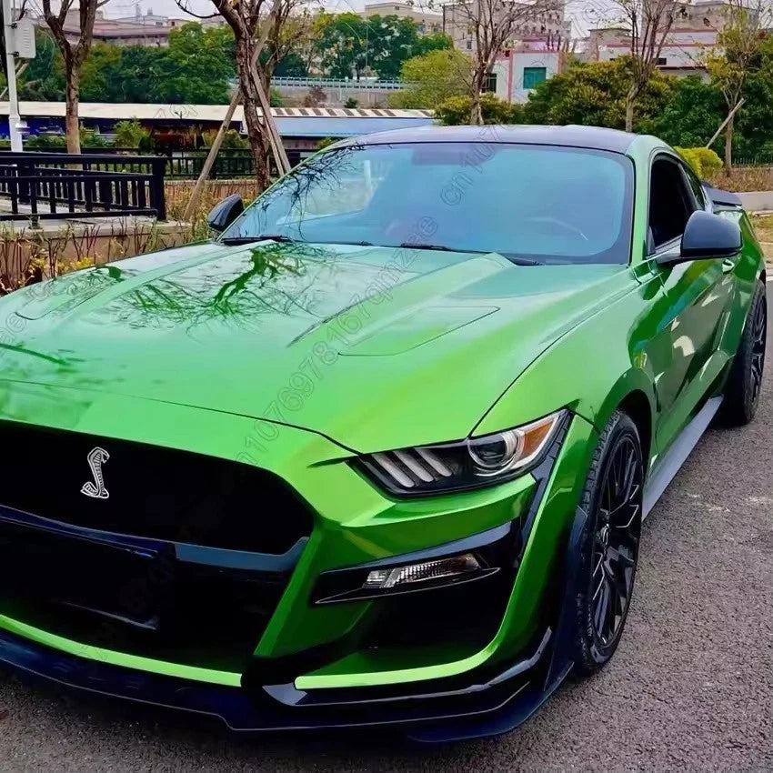 Front Bumper Corner Spoiler Winglets Canards for Ford Mustang GT500 2014–2021