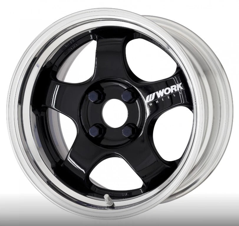 4 x Work Wheels Meister Wheel Decal Sticker White for CR01 S1 I1 M1 S1HC Xstrap