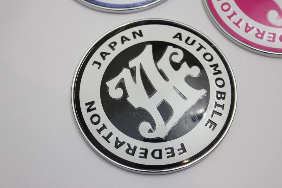 JAF Japan Automobile Federation Grill Badge Emblem for Mitsubishi Nissan Suzuki