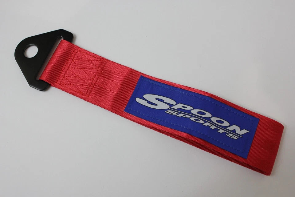 Spoon Sport Red Tow Strap Belt Rope for Honda Integra S2000 Civic Accord Jazz