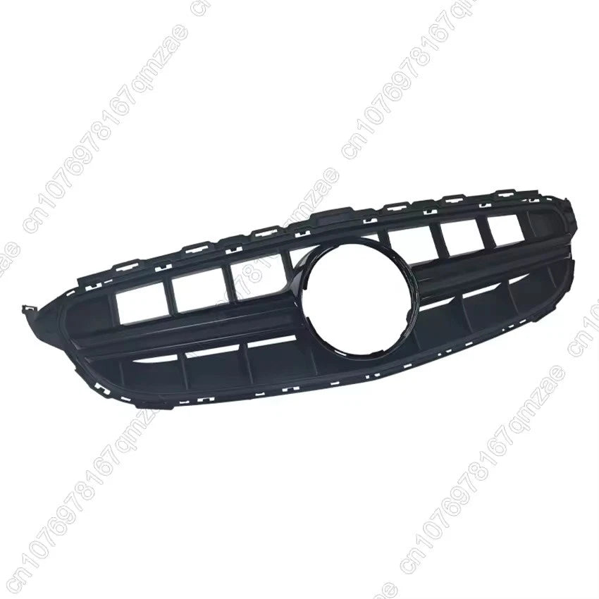 C63S Style Front Racing Grille Black for Mercedes-Benz C-Class W205 2014–2018