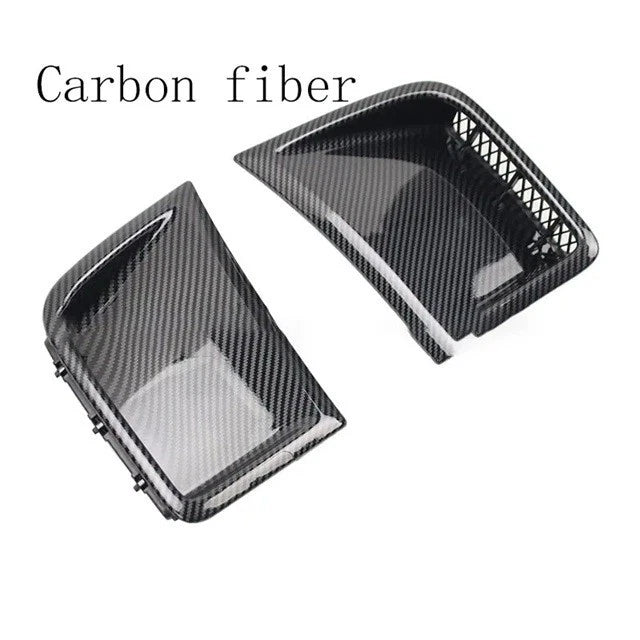 Front Bumper Side Vent Ducts for Subaru WRX STI 10th G3 2008 - 2014 Blue Black