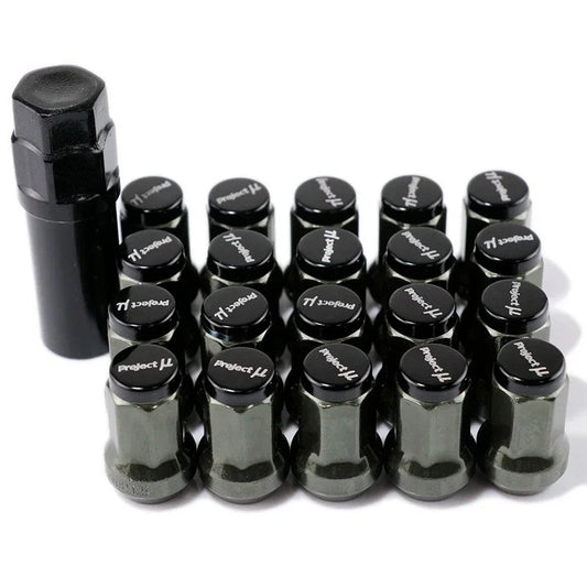 Project Composite Spec Lock Lug Nuts M12x1.25 M12x1.5 20Pcs Set Closed Ended