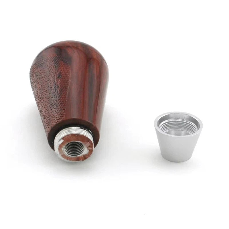 5 Speed Wood Style Gear Shift Knob M12x1.25 M10x1.5 M10x1.25 M8x1.25 Universal