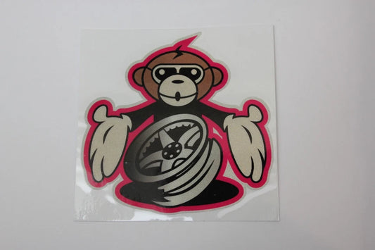Speed Monkey Decal Sticker for Toyota Nissan Subaru Nissan Mitsubishi Mazda KIA
