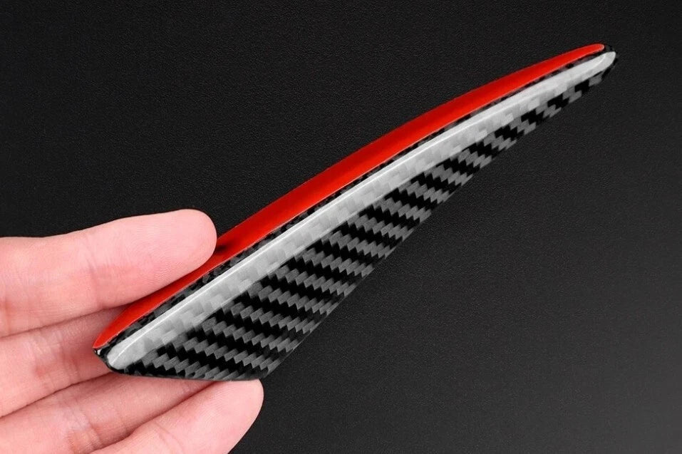 Front Bumper Canards Genuine Carbon Fibre fits Toyota GR86 & Subaru BRZ 22 23