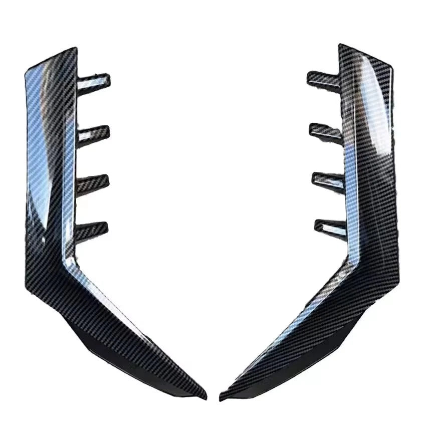 Window Side Spoiler Wing Canards for VW Volkswagen Golf 8 MK8 GTI GTD TSI R-Line