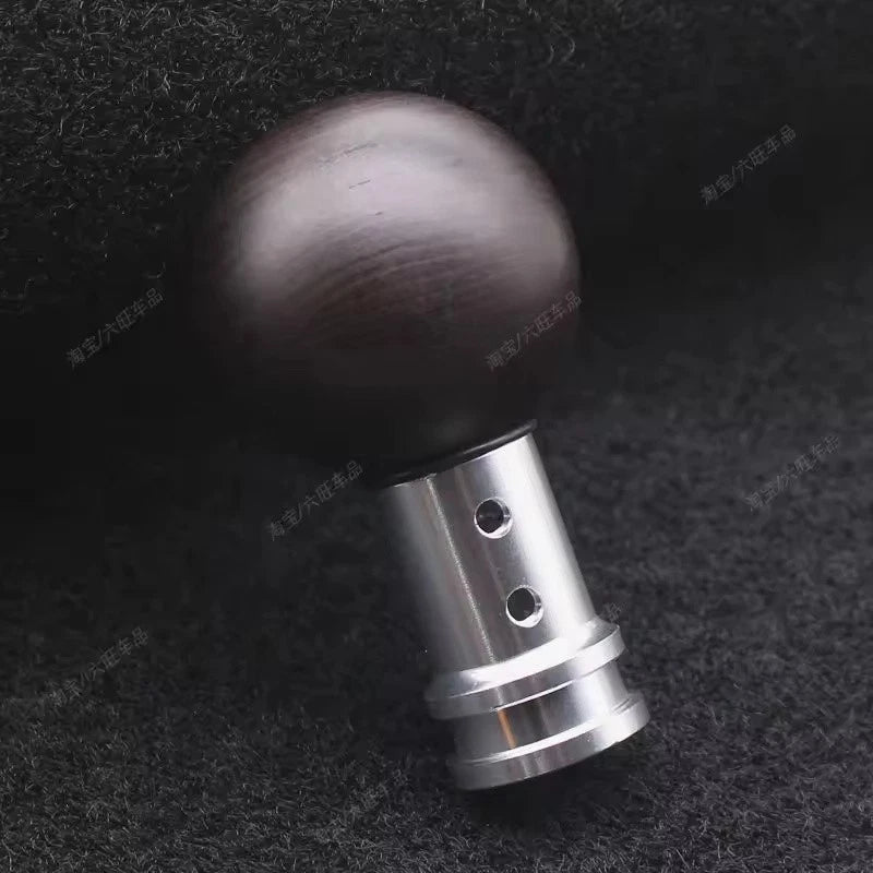 Solid Wood Shift Gear Knob M12x1.25 M10x1.5 M10x1.25 M8x1.25 Manual Auto