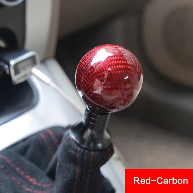 JDM Real Carbon Fibre Monster Ball Gear Shift Knob M8x1.25, M10x1.25, M10x1.5 AU