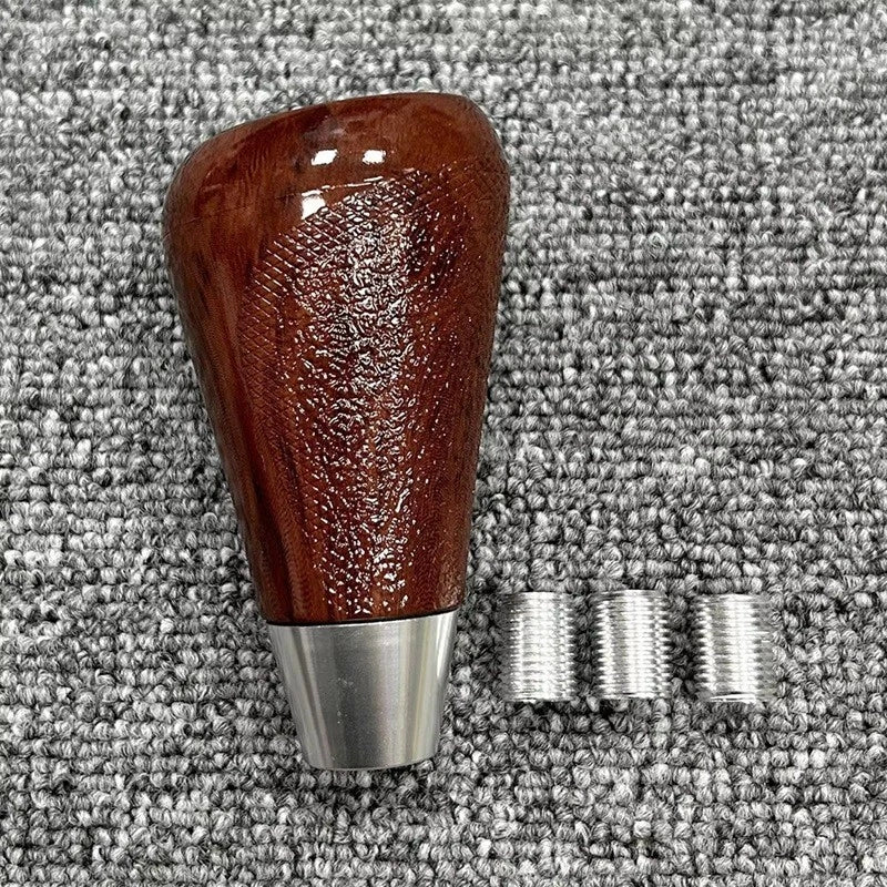 5 Speed Wood Style Gear Shift Knob M12x1.25 M10x1.5 M10x1.25 M8x1.25 Universal