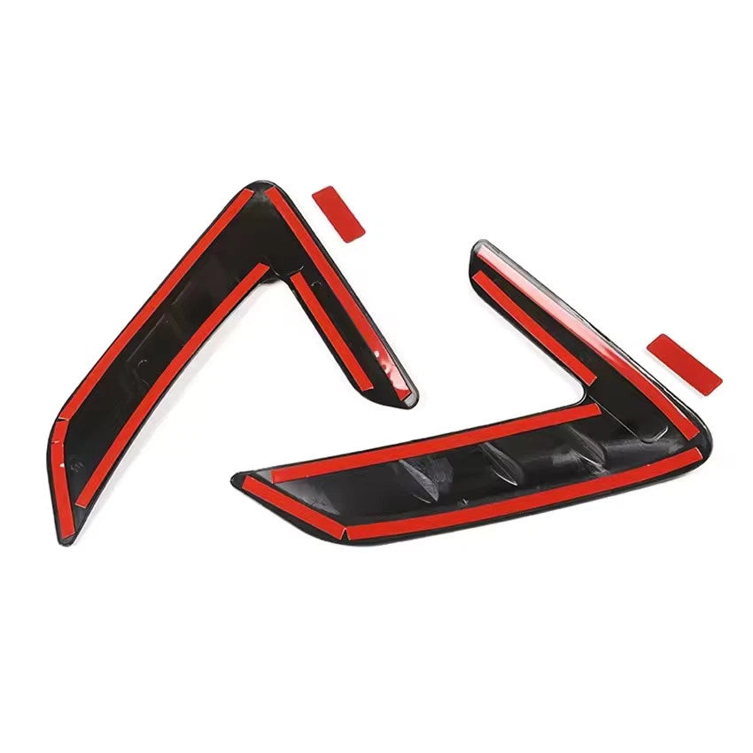 2Pcs Side Fender Air Outlet Trim Exterior Sticker for BMW 3 Series G20 G28