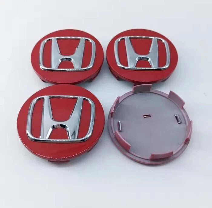 4 Pcs Honda Wheel Centre Cap 69mm Face 66mm Clip Replacement NEW Free Post AU