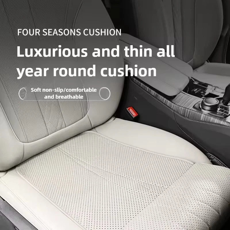 Black Car Seat Leg Extender with Memory Foam Cushion Suede Auto Seat Padding NEW