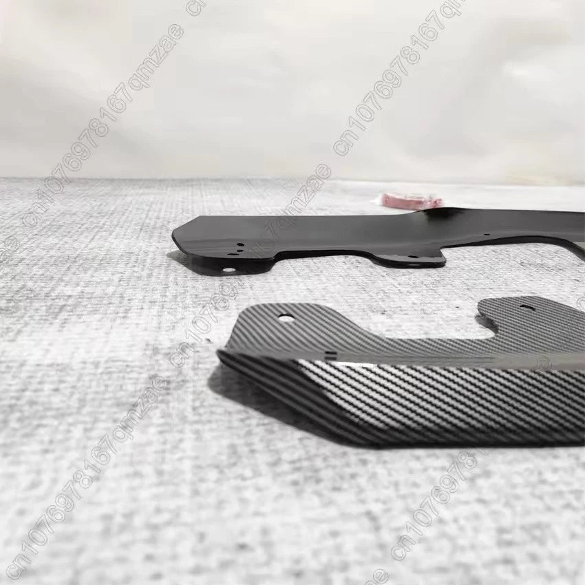 Front Bumper Spoiler Lip Kit Black ABS for BMW X1 U11 Sports Version 2023–2024