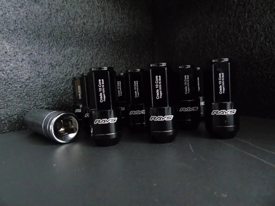 Project Composite Spec Lock Lug Nuts M12x1.25 M12x1.5 20Pcs Set Closed Ended