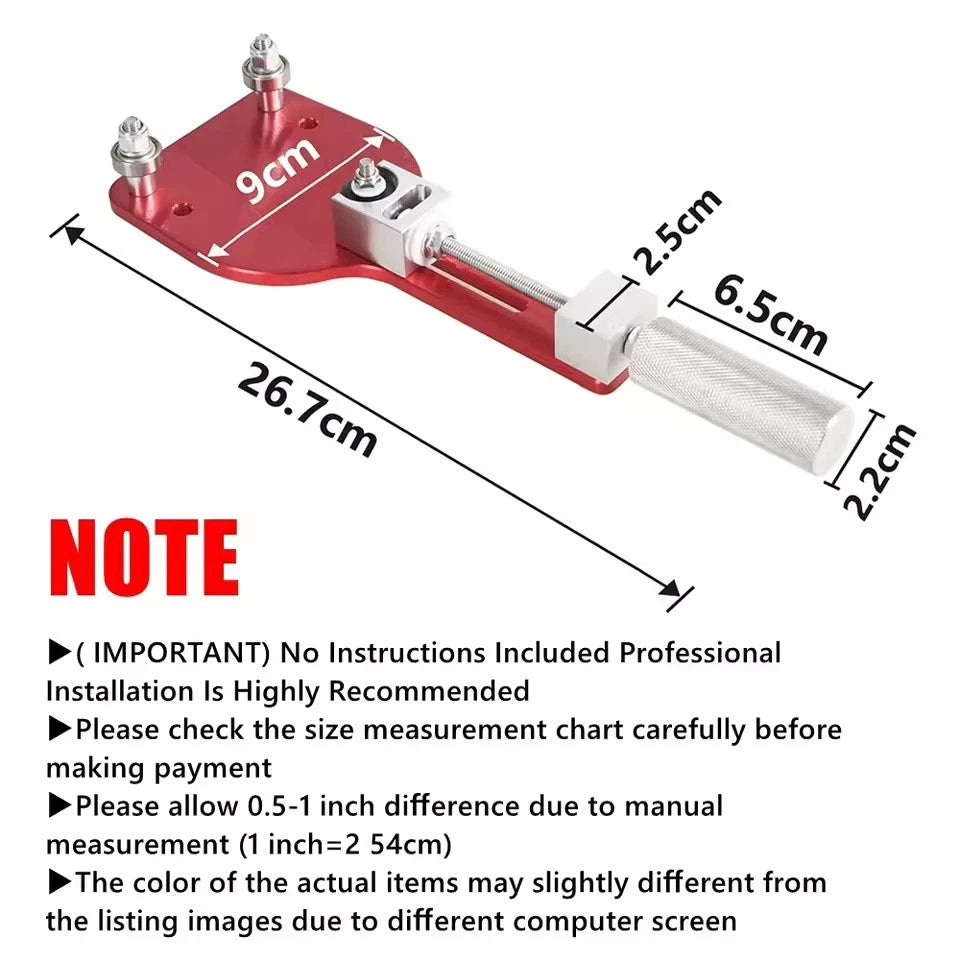 Adjustable Oil Filter Cutter Tool 77750 – Billet Aluminum Range 2-3/8″ to 5″