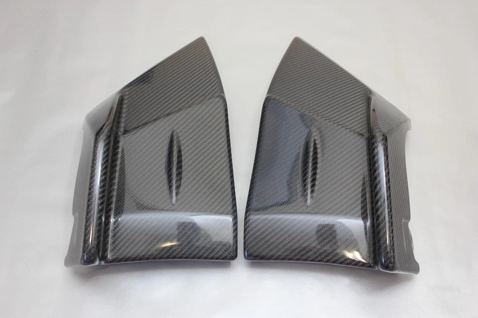 Rear Bumper Pod Canards Genuine Carbon Fibre fits Toyota GR86 & Subaru BRZ 22 23