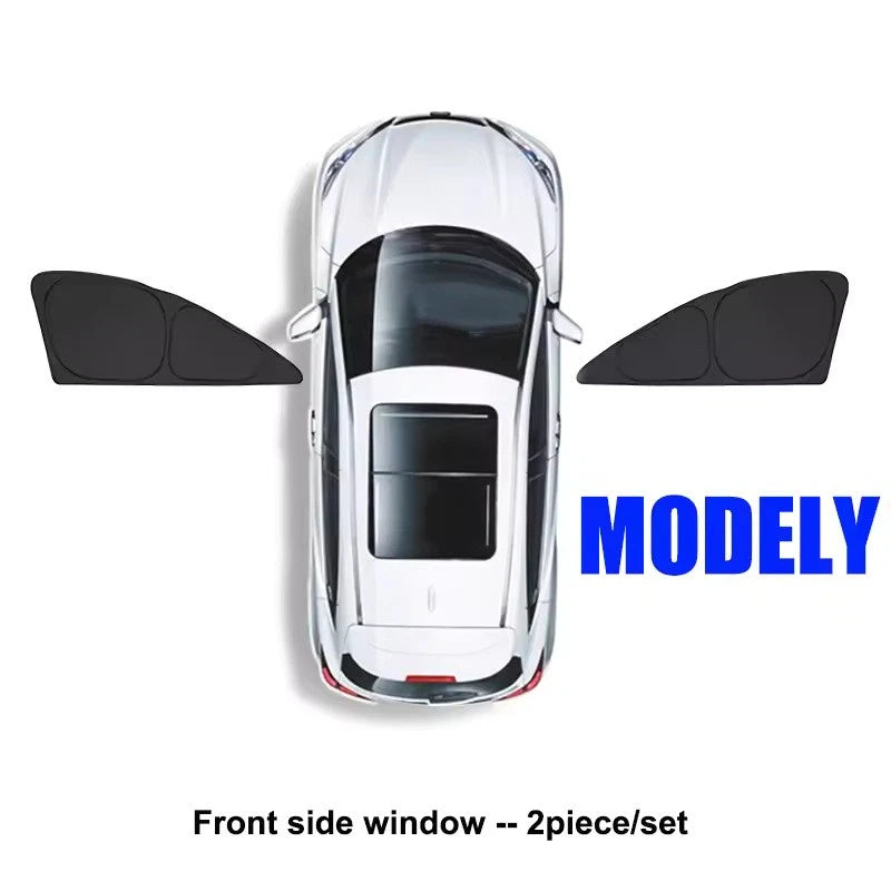 Tesla Shield Windshield Sunshade for Model 3/Y Full-Cover Front & Side Window