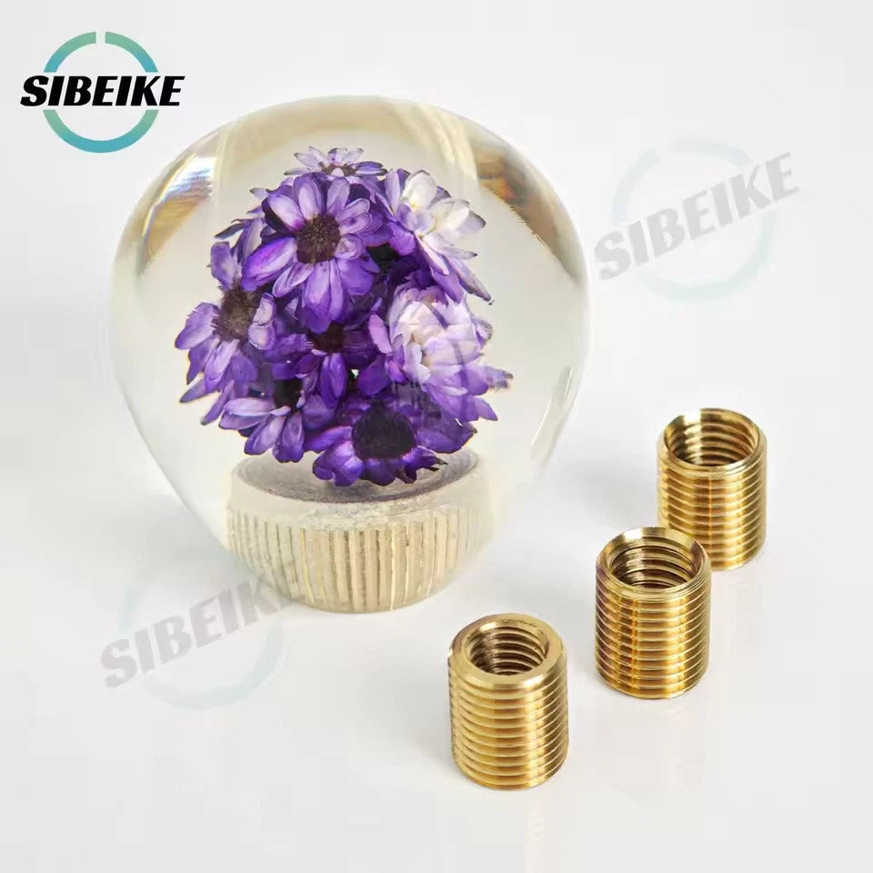 JDM Underwater Flower Shift Gear Knob M12x1.25 M10x1.5 M10x1.25 M8x1.25