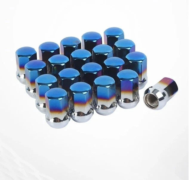 20 pcs HEX Racing Wheel 32MM Lug Nuts M12 x 1.5 1.25 Set Black Red Blue Gold NEW