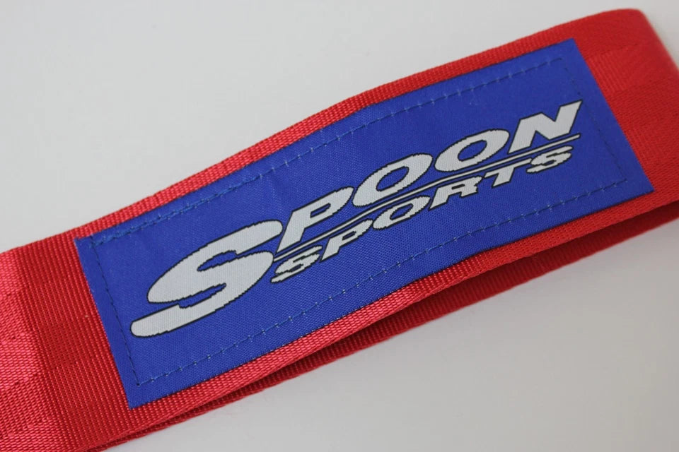 Spoon Sport Red Tow Strap Belt Rope for Honda Integra S2000 Civic Accord Jazz