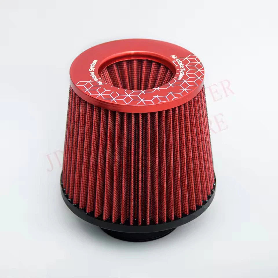 76mm High Flow Air Filter Universal 3" Cold Air Intake Filter Car Performance
