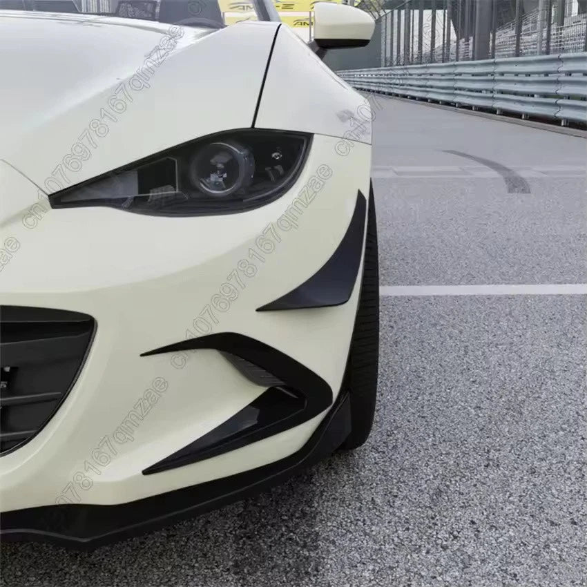 Front Bumper Wind Knife Spoiler Trim for Mazda MX-5 Miata ND 2015–2025