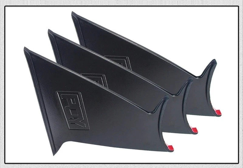 PQY Spoiler Wing Fins Stabilisers for Subaru WRX STI Impreza 2015 - 2018 NEW