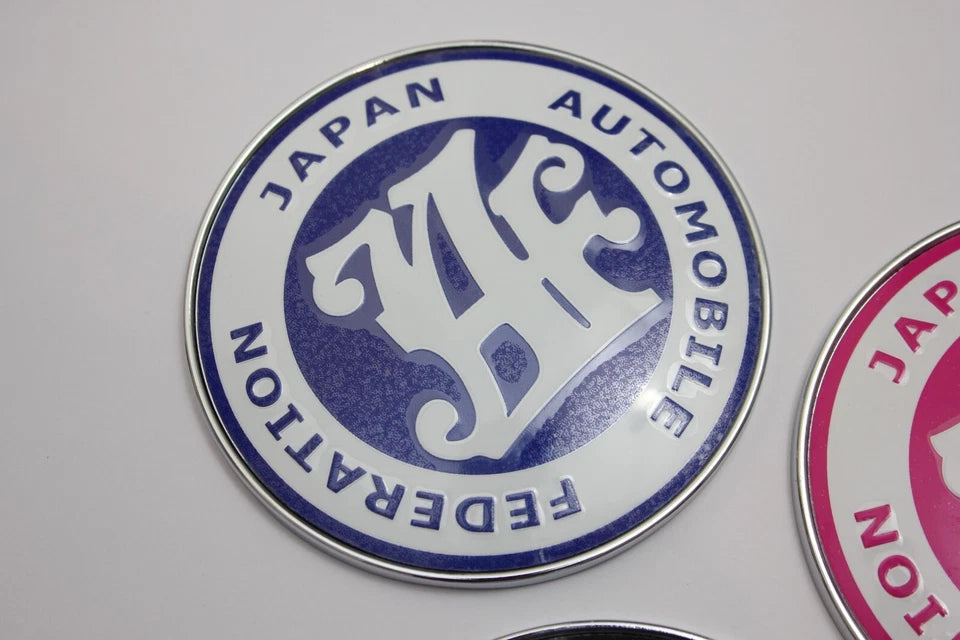 JAF Japan Automobile Federation Grill Badge Emblem for Mitsubishi Nissan Suzuki