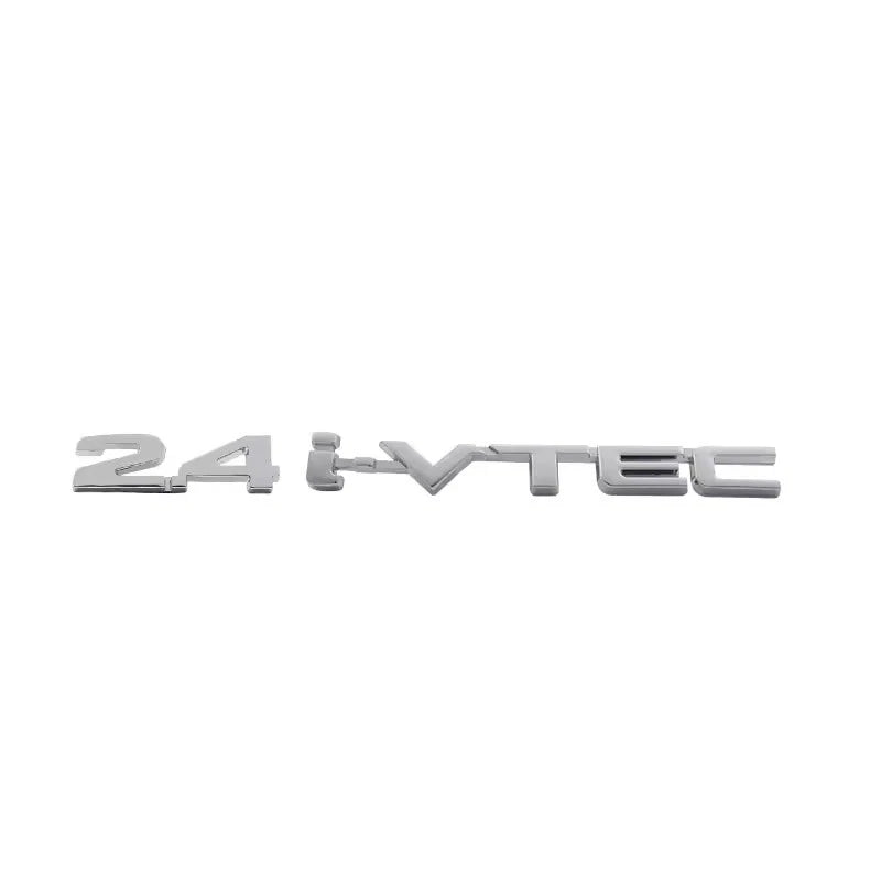 2.4 iVtec Black Silver Boot Badge Emblem for Accord CRV Odyssey NEW