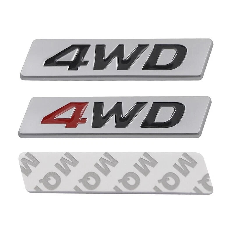 4WD SUV Badge Emblem for Toyota Nissan Mazda Ford Holden KIA Hyundai Subaru JDM