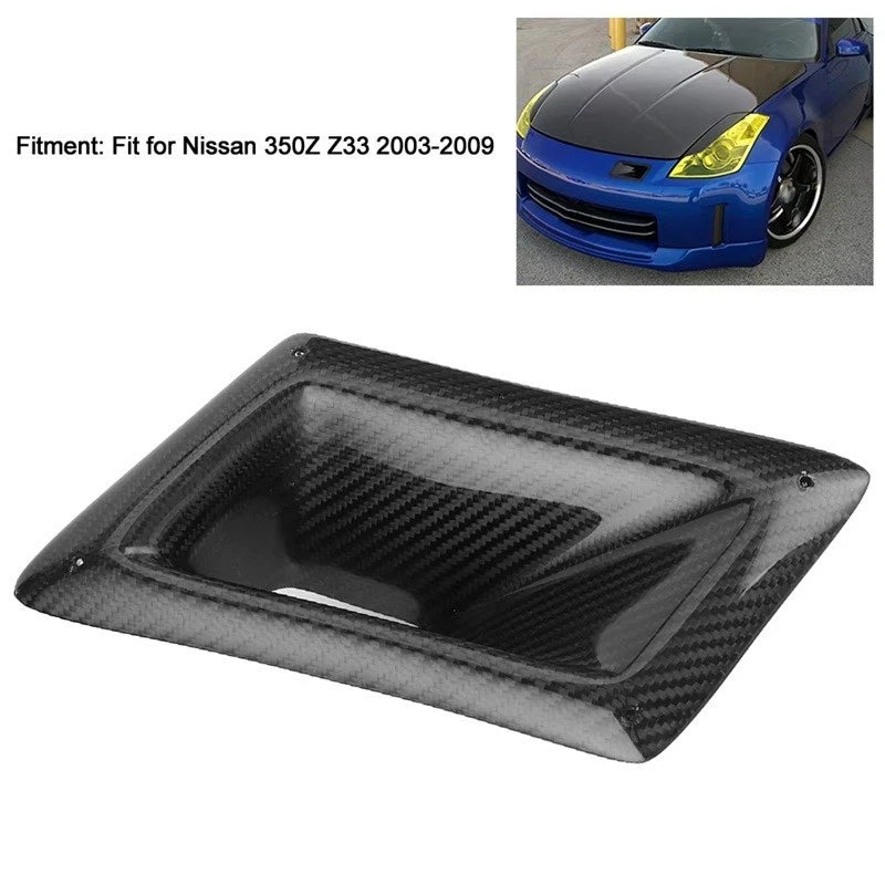 Air Intake Duct Air Funnel Genuine Carbon Fibre for Nissan 350Z Fairlady Z 33 AU