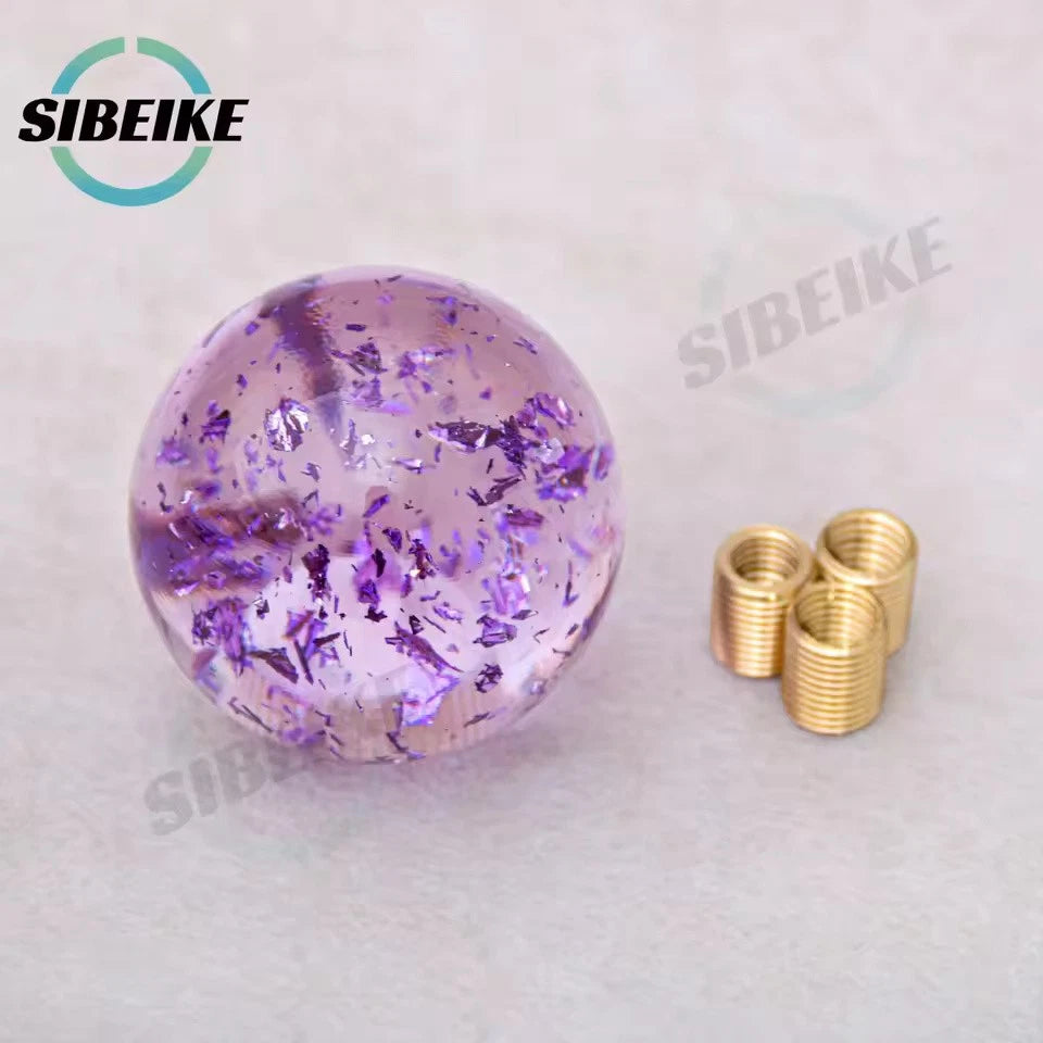 JDM Acrylic Ball Shift Gear Knob Universal M12x1.25 M10x1.5 M10x1.25 M8x1.25