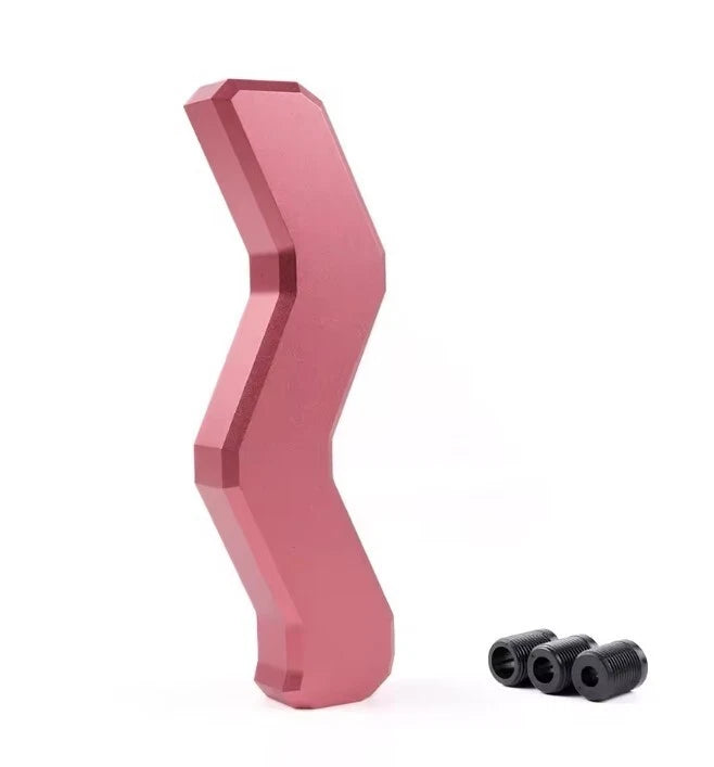 Z Squiggly Line Aluminium Ball Gear Shift Knob M12 M10 M8 Multi Colour Universal