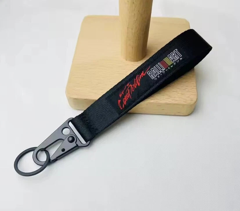 Ralliart Mitsubishi Keyring Keychain for Evolution Lancer Colt Pajero Outlander