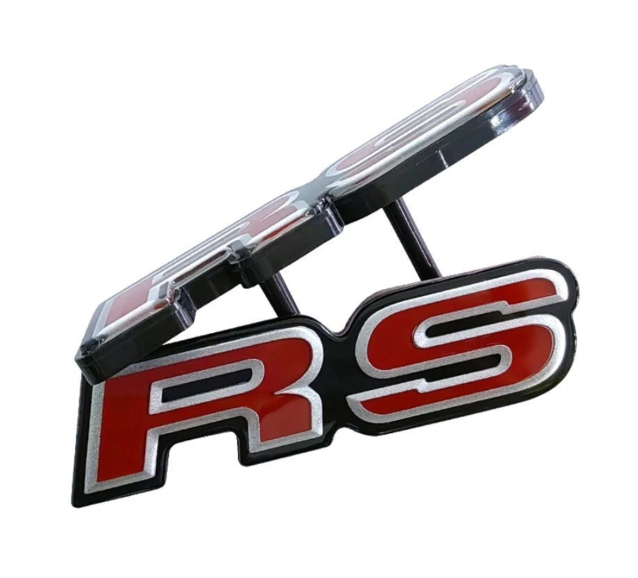 2 x RS Boot Grill Badge Emblem for Honda Civic FC FK Accord Jazz Odyssey
